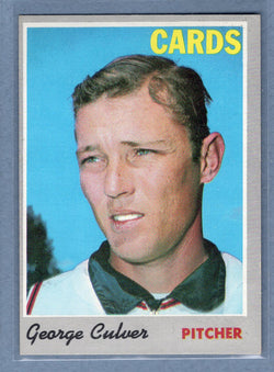 1970 Topps #92 George Culver  (a) EX  GO900