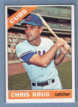 1966 Topps #166 Chris Krug (a) VG-EX  GO470