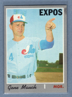1970 Topps #442 Gene Mauch   EX-MT  GO200