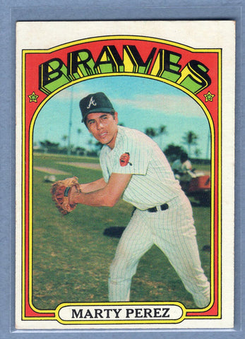 1972 Topps #119 Marty Perez (d) EX  GO315
