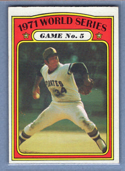 1972 Topps #227 World Series Game 5 EX  GO500