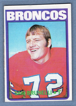1972 Topps #208 Sam Brunelli EX  GO100