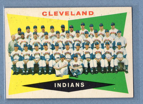 1960 Topps #174 Indians Team EX-MT  GO244