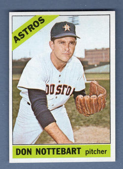 1966 Topps #21 Don Nottebart(1) NM   G0436