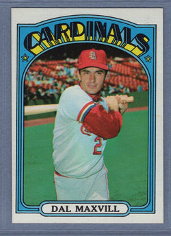 1972 Topps #206 Dal Maxvill EX-MT   GO464