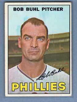 1967 Topps #68 Bob Buhl EX  GO368