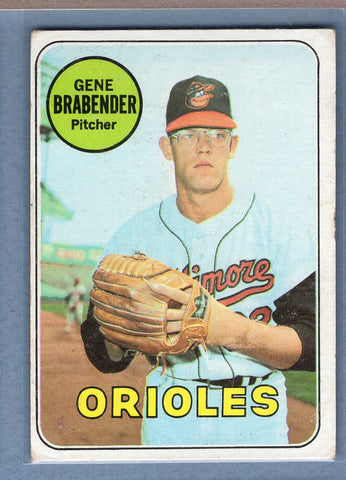 1969 Topps #393 Gene Bradbender (b) VG-EX  GO577