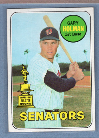 1969 Topps #361 Gary Holman (a) EX  GO350