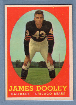 1958 Topps #8 James Dooley  EX  GO801