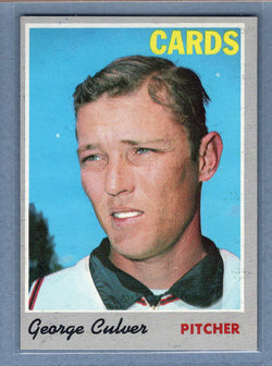 1970 Topps #92 George Culver  (c) EX  GO900