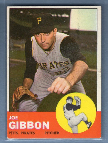 1963 Topps #101 Joe Gibbon VG-EX Set Break