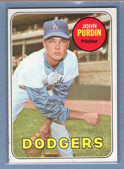1969 Topps #161 John Purdin  EX-MT  GO602
