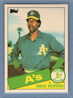 1985 Topps Tiffany #246 Mike Norris NM