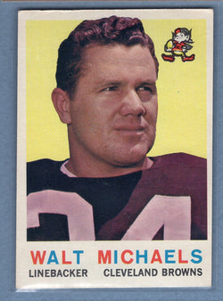 1959 Topps #26 Walt Michaels EX  GO138