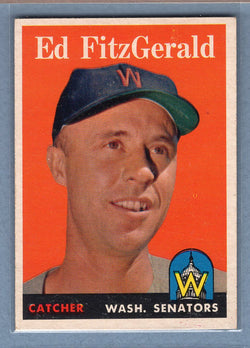 1958 Topps #236 Ed FitzGerald (b) EX  GO387
