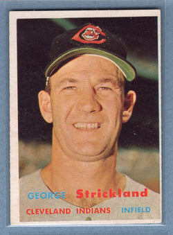 1957 Topps #263 George Strickland  EX   GO260