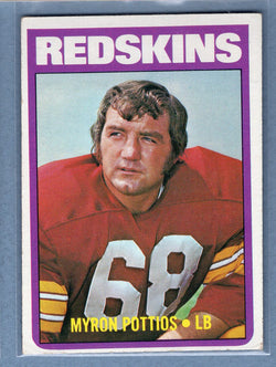 1972 Topps #243 Myron Pottios EX  GO210