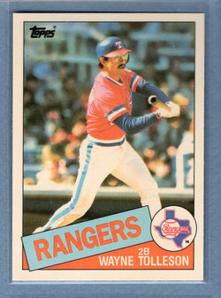 1985 Topps Tiffany #247 Wayne Tolleson NM