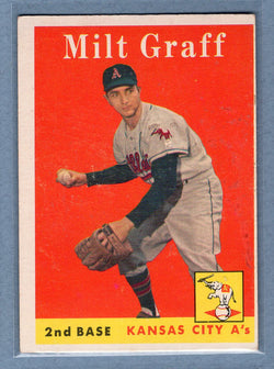 1958 Topps #192 Milt Graff (st) VG  GO129