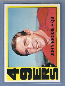 1972 Topps #220 John Brodie EX-MT  GO326