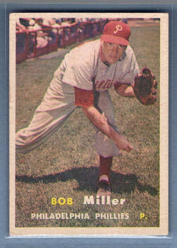1957 Topps #46 Bob Miller VG-EX  GO295
