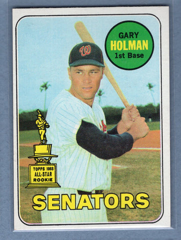 1969 Topps #361 Gary Holman (b) EX-MT  GO350