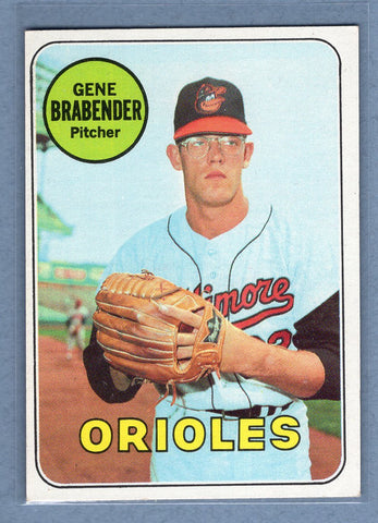 1969 Topps #393 Gene Bradbender (c) EX  GO577
