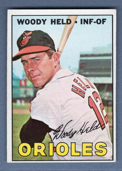 1967 Topps #251 Woody Held EX    GO50