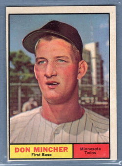 1961 Topps #336 Don Mincher(b) VG-EX   GO417