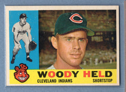 1960 Topps #178 Woody Held EX-MT  GO244