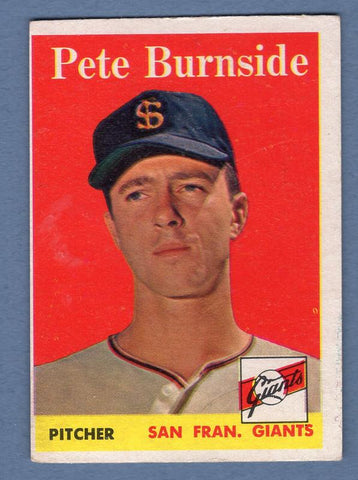 1958 Topps #211 Pete Burnside VG-EX  GO495