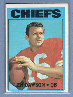 1972 Topps #245 Len Dawson (HOF) (st) VG-EX  GO210