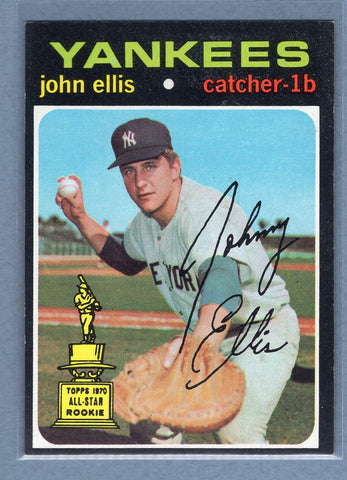 1971 Topps #263 John Ellis  EX  GO501