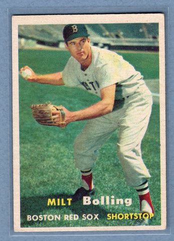 1957 Topps #131 Milt Bolling EX  GO130