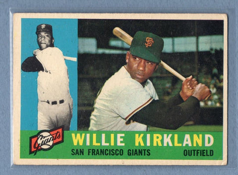 1960 Topps #172 Willie Kirkland VG  GO550