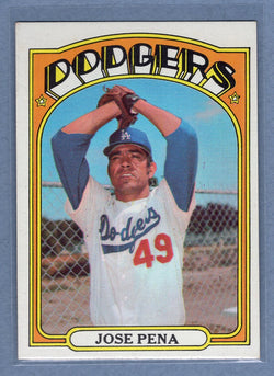 1972 Topps #322 Jose Pena EX-MT  GO483
