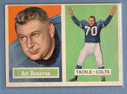 1957 Topps #65 Art Donovan (HOF) EX-MT  GO28