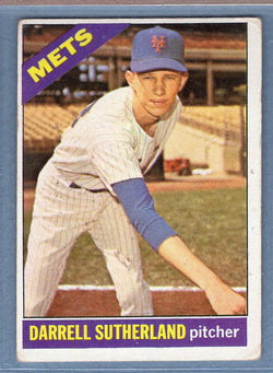 1966 Topps #191 Darrell Sutherland VG  GO368