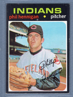 1971 Topps #211 Phil Hennigan  EX  GO747