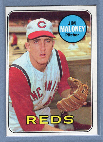 1969 Topps #362 Jim Maloney (b) EX  GO350