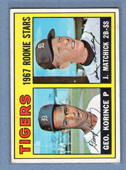 1967 Topps #72 Tigers Rookies EX  GO368