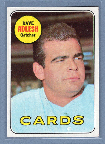 1969 Topps #341 Dave Adlesh (a) EX-MT  GO265
