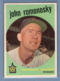 1959 Topps #267 Johnny Romonosky (b) EX-MT   GO410