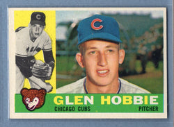 1960 Topps #182 Glen Hobbie EX-MT  GO244
