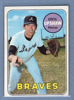 1969 Topps #568 Cecil Upshaw EX  GO645