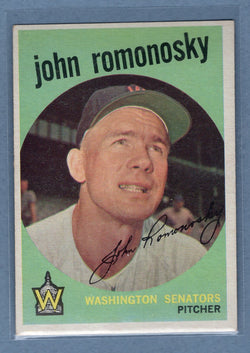 1959 Topps #267 Johnny Romonosky EX-MT  GO213