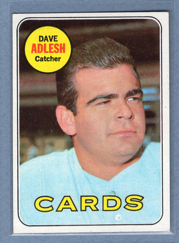 1969 Topps #341 Dave Adlesh (b) EX-MT  GO265