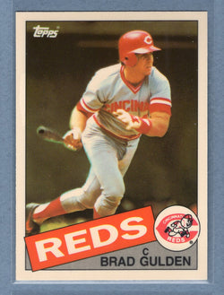 1985 Topps Tiffany #251 Brad Gulden NM