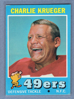 1971 Topps #213 Charlie Krueger EX  GO260