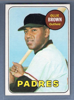 1969 Topps #149 Ollie Brown EX-MT  GO358